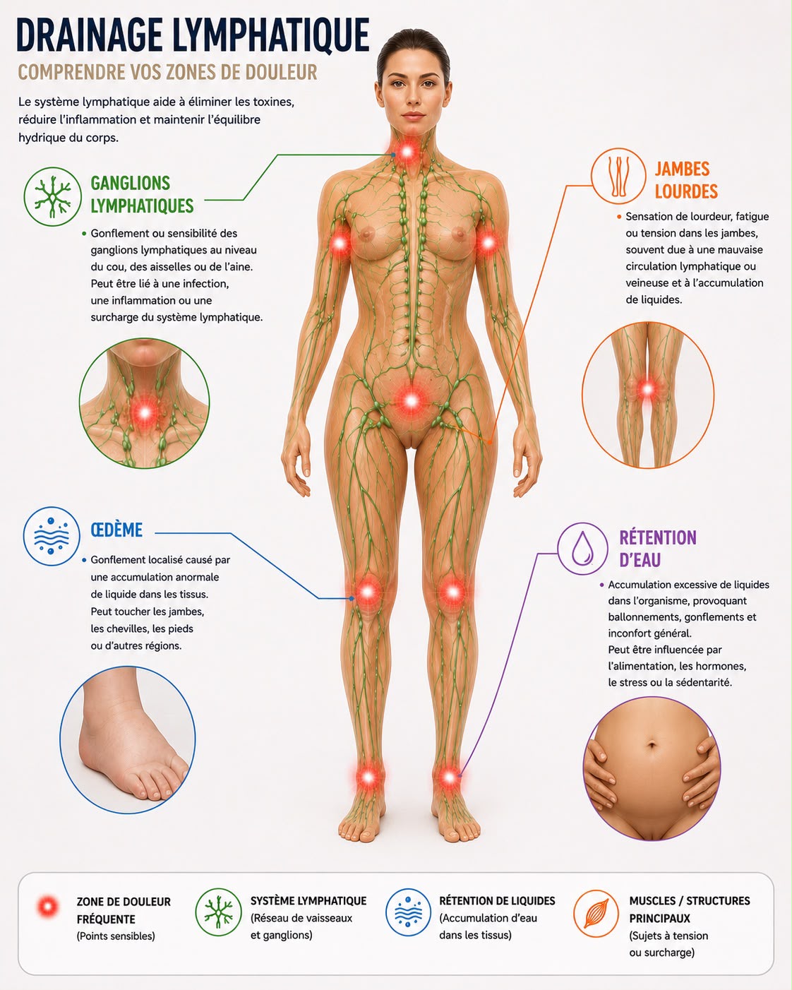 Drainage lymphatique manuel  Madero therapie